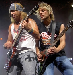 Bret Michaels & C.C. Deville of Poison