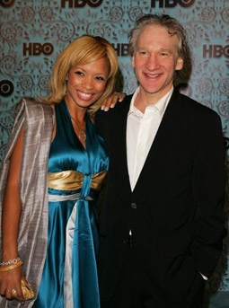 Karrine Steffans & Bill Maher