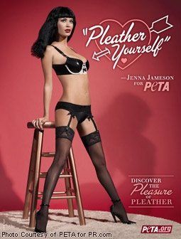 Jenna Jameson in a PETA Ad