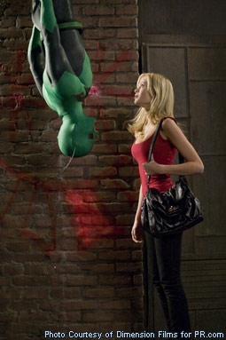 Drake Bell & Sara Paxton in Superhero Movie