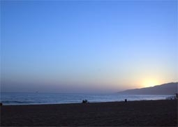 Beautiful Malibu, California Sunset