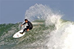 Great Surf in Malibu, California