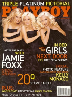 Bridget Marquardt, Holly Madison, & Kendra Wilkinson on the Cover of Playboy Magazine