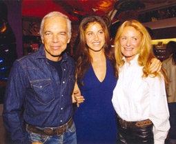 Ralph Lauren (Dad), Dylan Lauren, & Ricky Lauren (Mom)