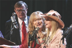 Garrison Keillor, Meryl Streep, Lindsay Lohan