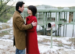 Keanu Reeves & Sandra Bullock, in The Lake House