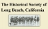Historical Society of Long Beach