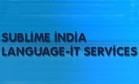 Sublime India Language IT Services Logo