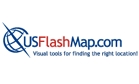 US Flash Map Logo