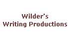 Wilder's Writing Productions Logo