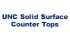 UNC Solid Surface Counter Tops