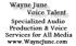Wayne June Voice Talent: Voiceover, Narration