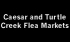 Caesar and Turtle Creek Flea Markets