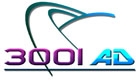 3001 AD Logo