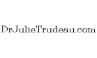 DrJulieTrudeau.com Logo