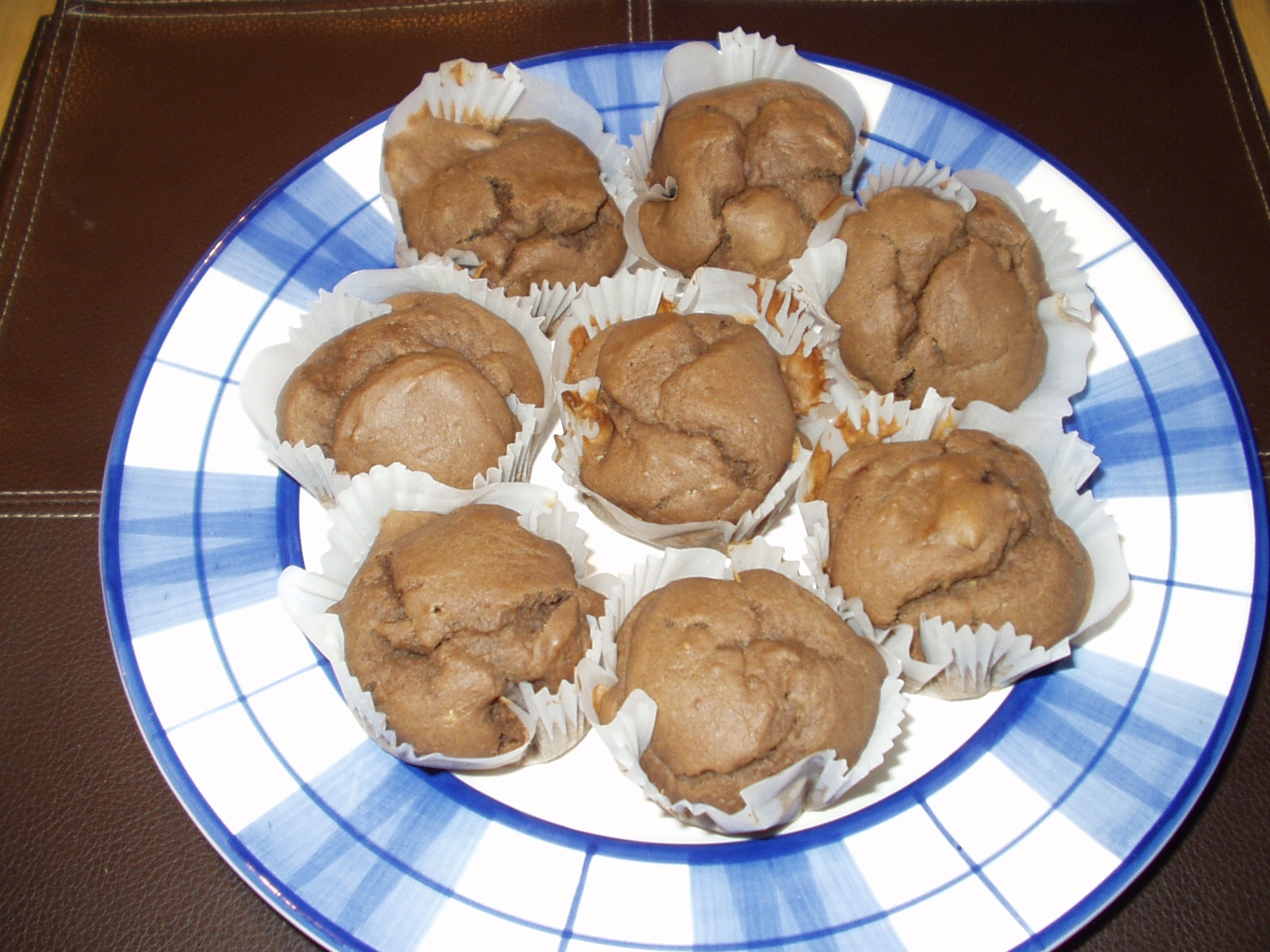 Carob-Banana-Peanut Butter Muffins Image