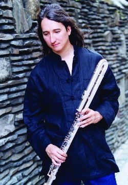 Ron Korb with Bass Flute Image
