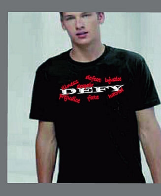 Defy "Grafitti" Shirt Unisex Image