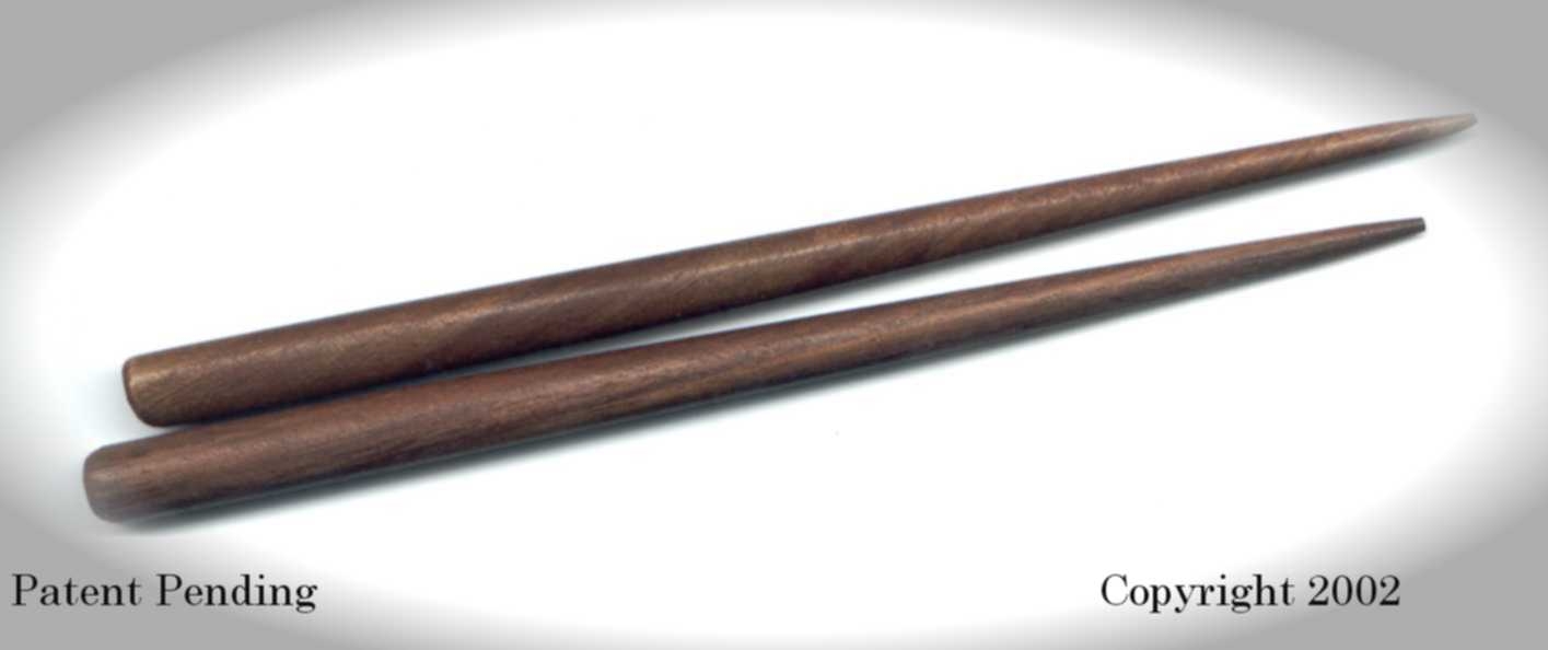 Wooden Bella Hair Sticks Imported from India Image