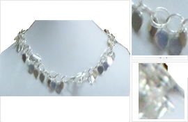 Silver necklace-Nature Collection Image