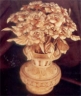 Jute vase with Jute flowers Image