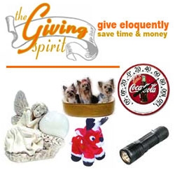 GregRobert Enterprises, Inc. Launches The Giving Spirit On-line Gift Shop