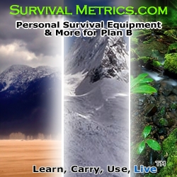 Survival Metrics.com Announces the Opening of its On-line Store Supplying Personal Survival Kits, Emergency Equipment, Medical Kits, and Preparedness Gear