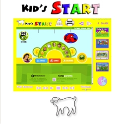 LAMbCast LTD Releases "Kid's Start," the World's First Affordable PC Kiosk Application for Children