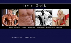Renowned Celebrity Fitness Photographer Irvin Gelb Launches Web Site