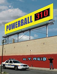 Powerball 310 is the Smashing Debut Novel from Husband/Wife Team “K.T. Reid”;  High-tech Thievery with a Math Twist, this is Crime Fiction at its Entertaining Best