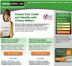PrivacyMatters.com Refreshes Leading Online Consumer Destination for Credit Reports, Credit Scores and Identity Theft Protection Services