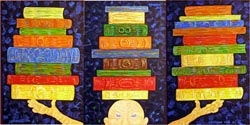 Robert Gaudreau, Emerging Painter to Exhibit "Something About Books" Paintings in NYC