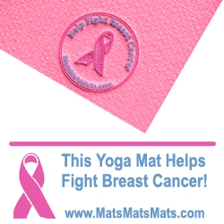 Small Businesses Can Make a Big Difference - “Help Fight Breast Cancer” with a Pink Yoga Mat