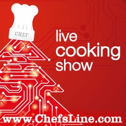 Watch and Talk with Chefs Live on Christmas - ChefsLine Launches Live Stream Holiday Show