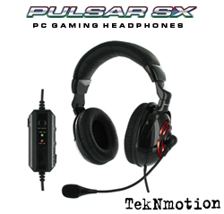 TekNmotion Explodes Onto the Gaming Audio Scene with Release of Pulsar SX PC Gaming Headphones