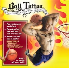 New Invention Lets Everyone Tattoo their Sport Balls