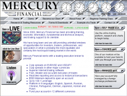 Mercury Financial Launches New Website at www.mercury-financial.com