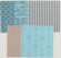 Teal 6 x 6 Paper Pack for Scrapbooks