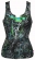 Giggles Pattern Hand paintedCorseted Tank top shirt