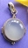 Organic stone pendant