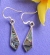 Fish hook earring