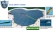 Pool Size: 12' x 24' Solid Safety Pool Cover-Blue