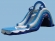 WATER SLIDE. SIZE 37Lx11,5Wx17H NAME- SEA WORLD WATER SLIDE