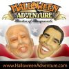 Presidential Candidates Duke It Out at Halloween Adventure; Political Character Masks Are Hot This Year