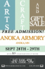 Fall Community Arts, Craft, and Gift Sale, Anoka Armory