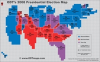 New Presidential Election Map Displays Importance of Toss-Up States
