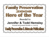 Family Preservation "Hero of the Year 2008" Award