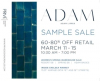 Prive' Designer Sales Presents ADAM Spring NYC Warehouse Sample Sale - March 11, 2009