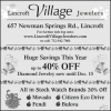 Holiday Sales Event – 40% Off Select In-Store Diamonds and Jewelry at Lincroft Village Jewelers