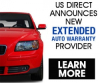 Extended Auto Warranty Company US Direct Announces New Car Warranty Carrier